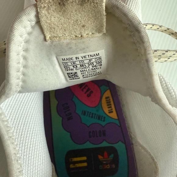 Adidas Pharrell Williams Human Made Men Sneakers Size‎ 13 - Picture 8 of 8